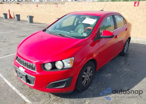 2015 Chevrolet Sonic Lt Auto from USA, damaged, VIN 1G1JC5SH8F4146362